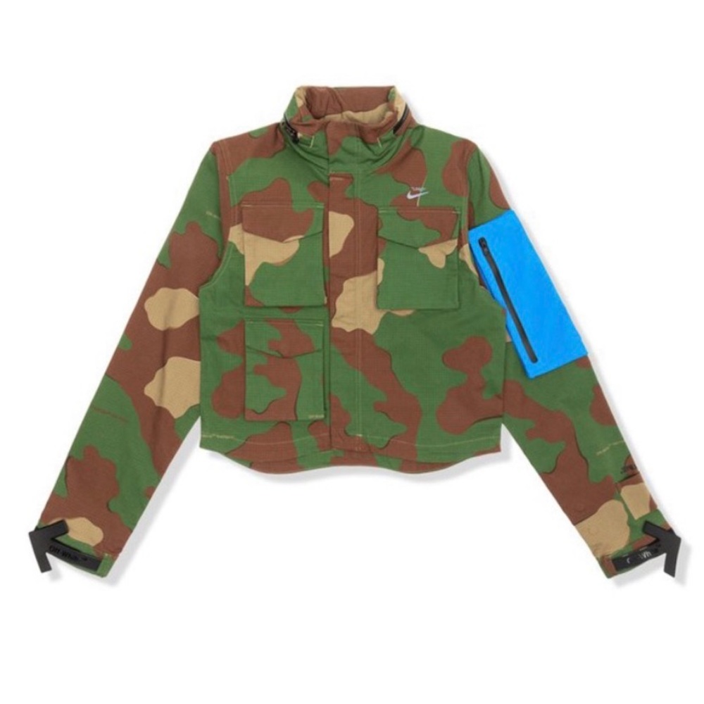 NWT Nike X Off-White Women’s NRG Jacket Palm Green